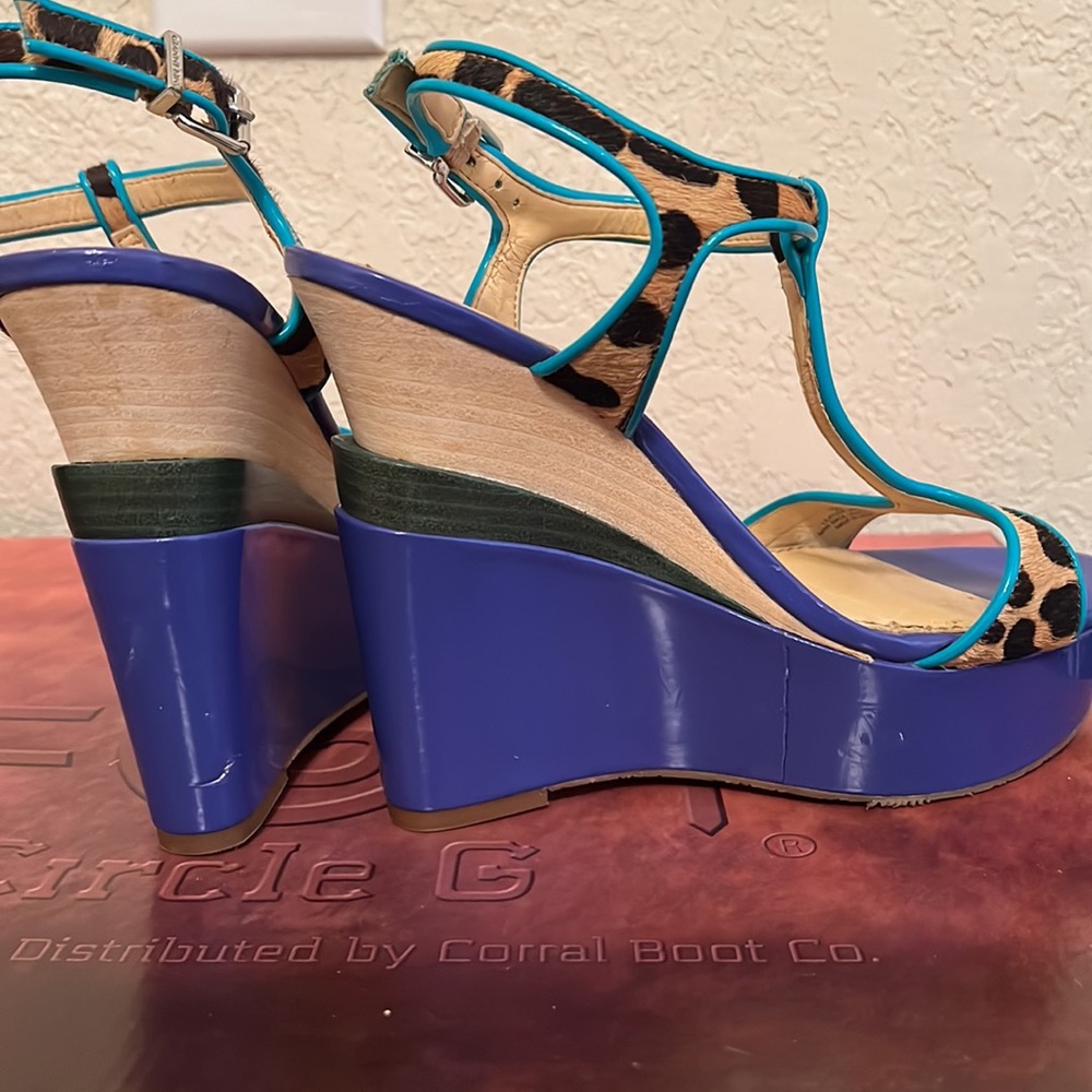 Leopard wedges - Picture 5 of 5